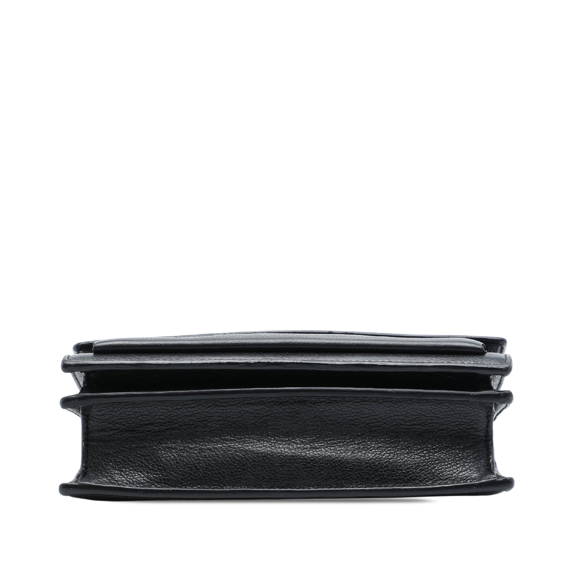Saint Laurent Medium Grained Calfskin Monogram Sunset Crossbody