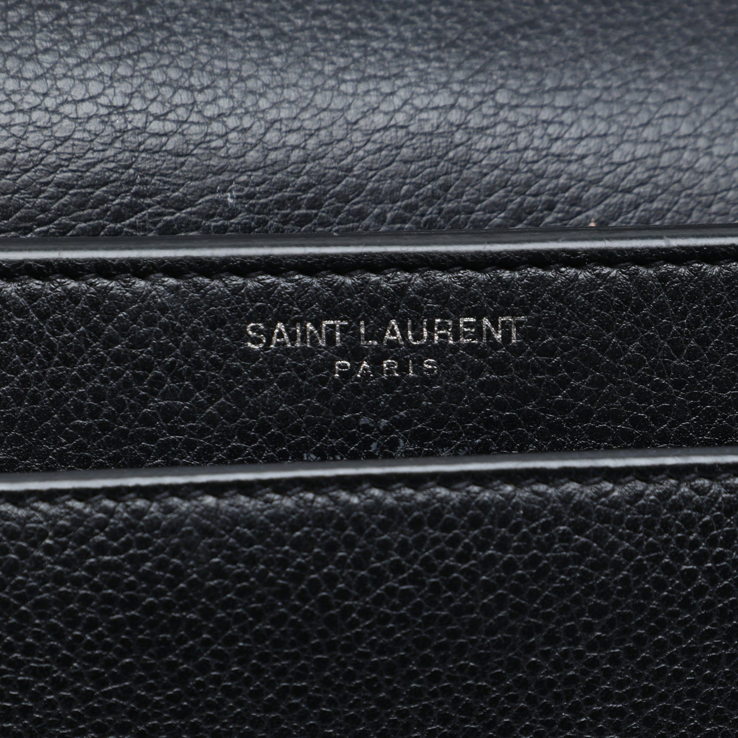 Saint Laurent Medium Grained Calfskin Monogram Sunset Crossbody