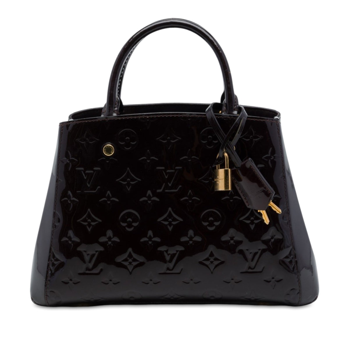 Louis Vuitton Monogram Vernis Montaigne BB — Purple