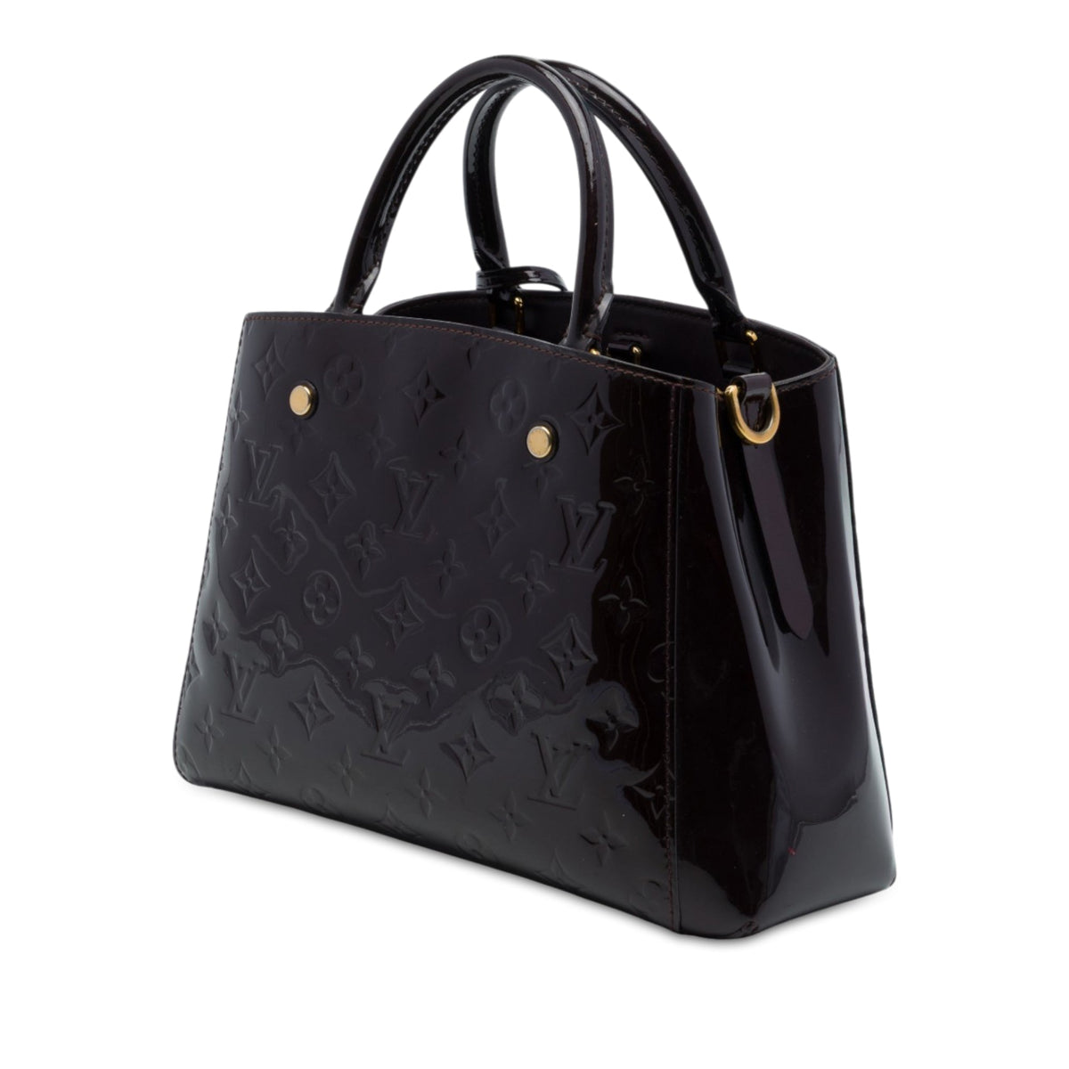 Louis Vuitton Monogram Vernis Montaigne BB — Purple