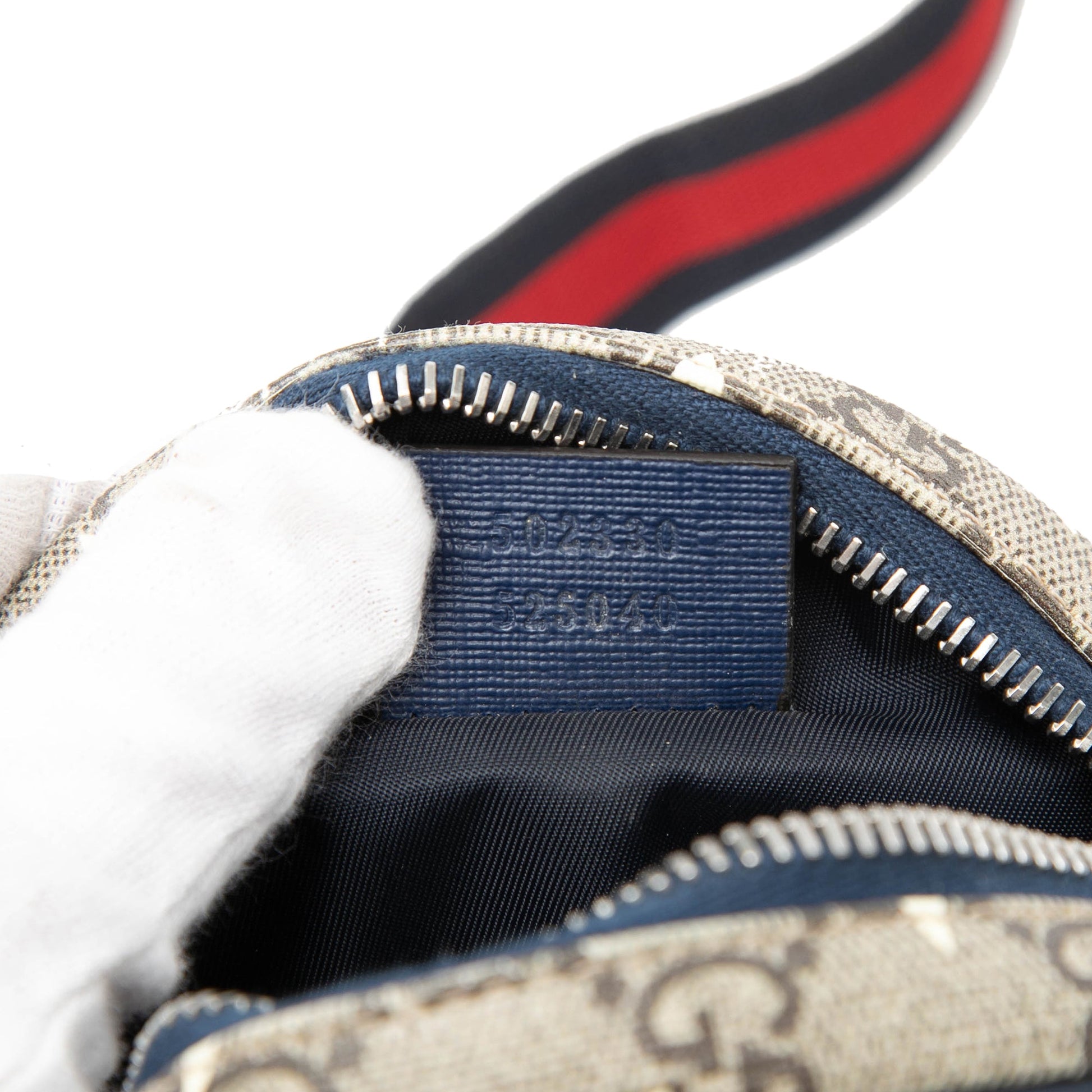 Gucci Kids GG Supreme Stars Web Belt Bag