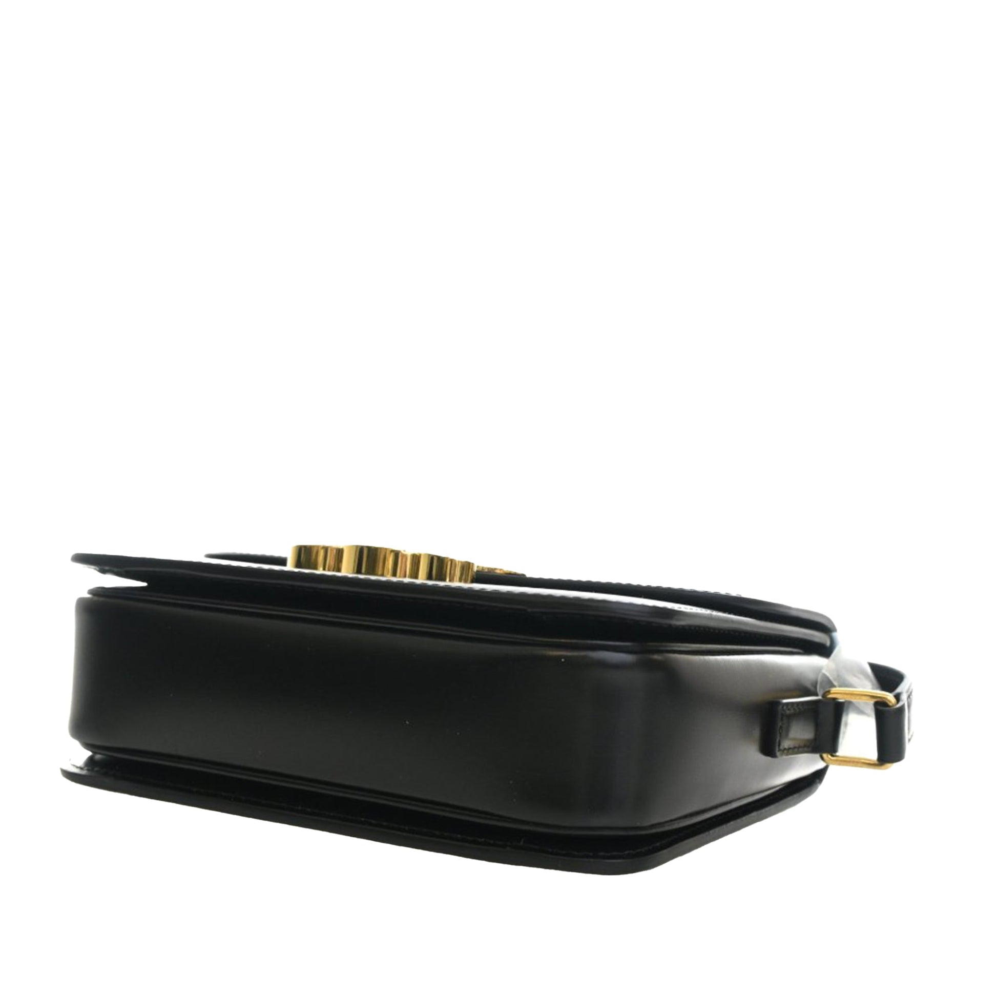 Celine Teen Shiny Calfskin Triomphe Crossbody