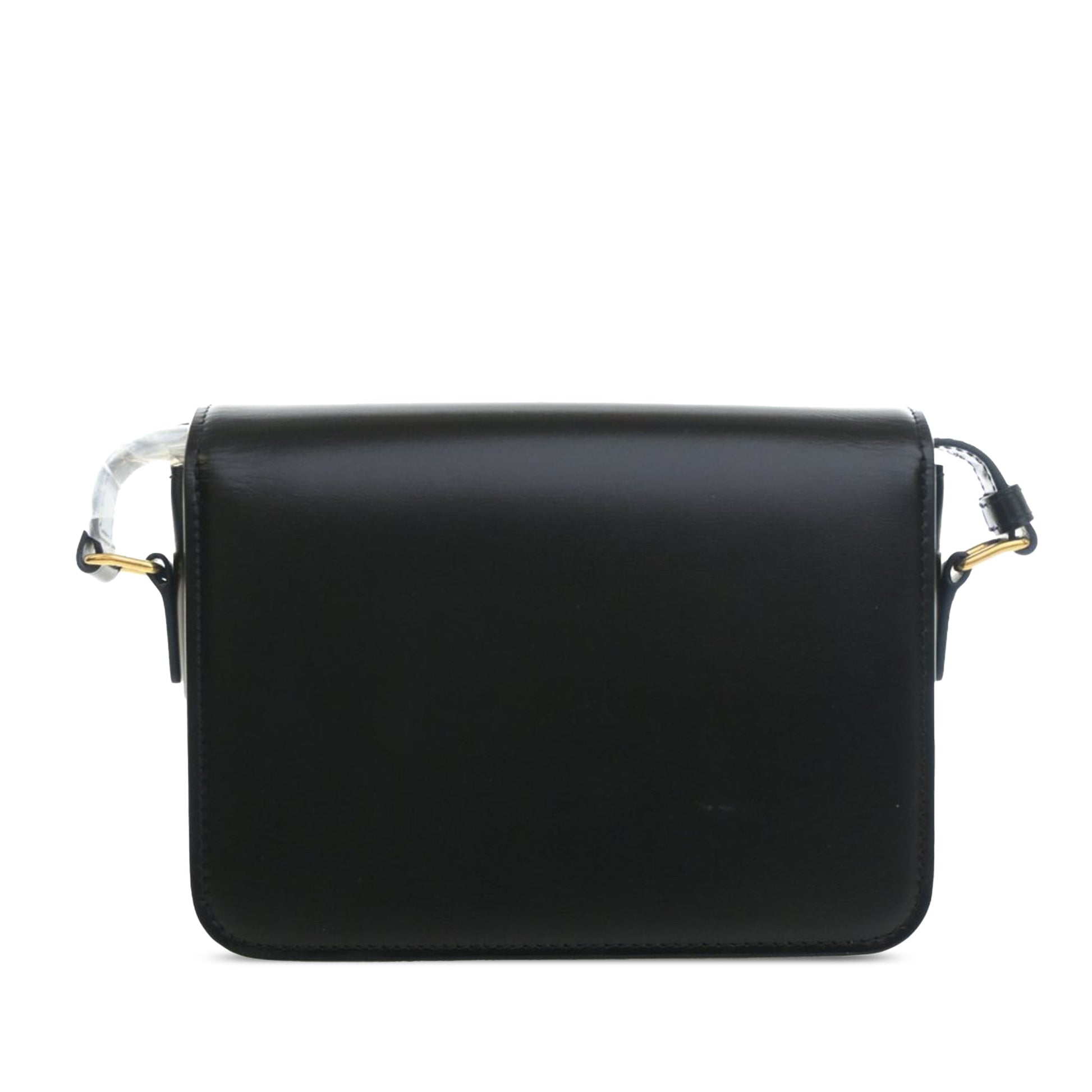 Celine Teen Shiny Calfskin Triomphe Crossbody
