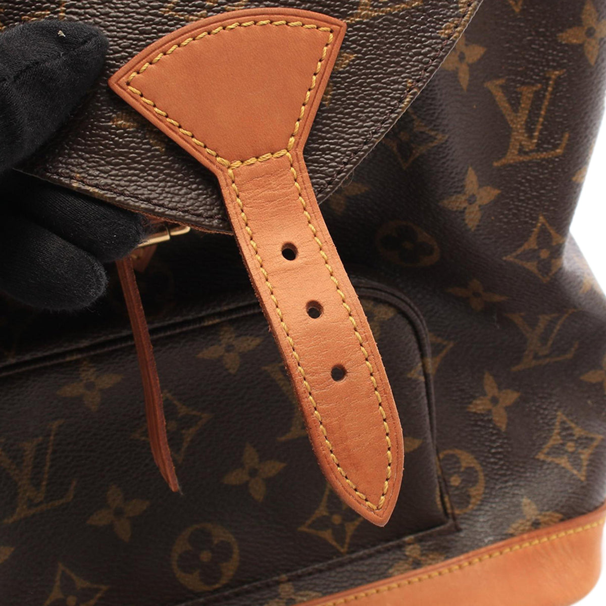 Louis Vuitton Monogram Montsouris MM — Brown