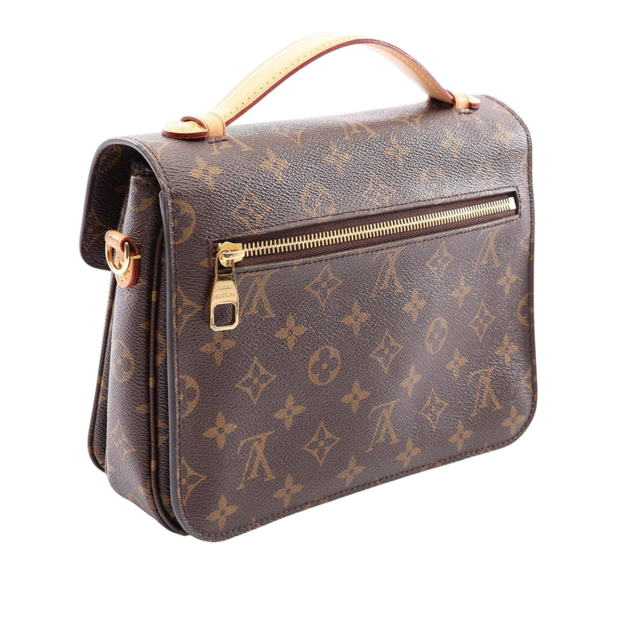 Louis Vuitton Monogram Pochette Metis — Brown