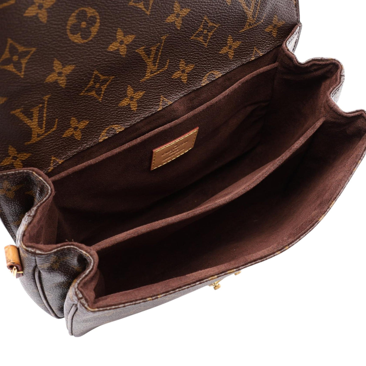 Louis Vuitton Monogram Pochette Metis — Brown