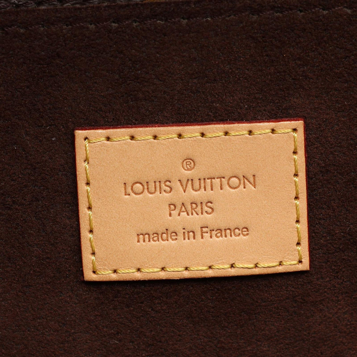 Louis Vuitton Monogram Pochette Metis — Brown