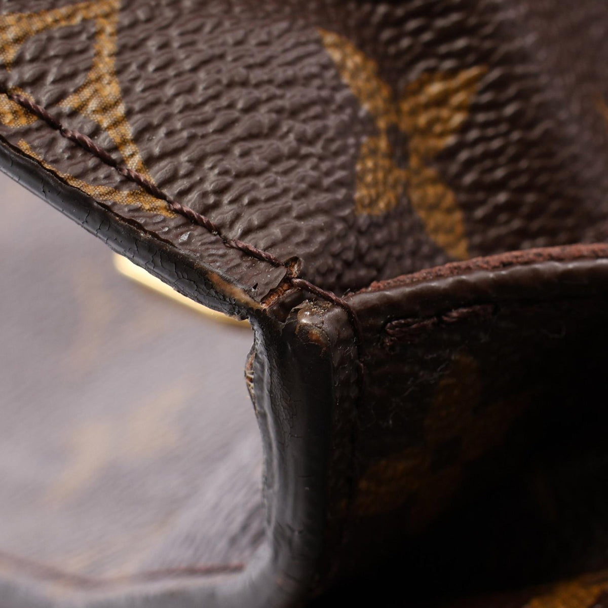 Louis Vuitton Monogram Pochette Metis — Brown
