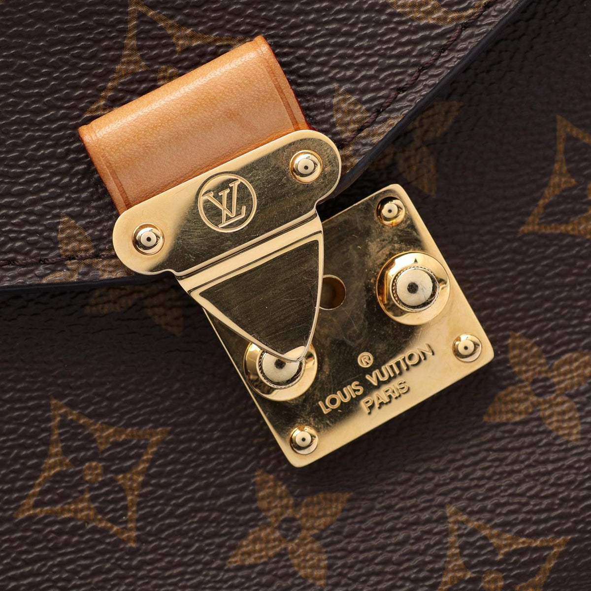 Louis Vuitton Monogram Pochette Metis — Brown