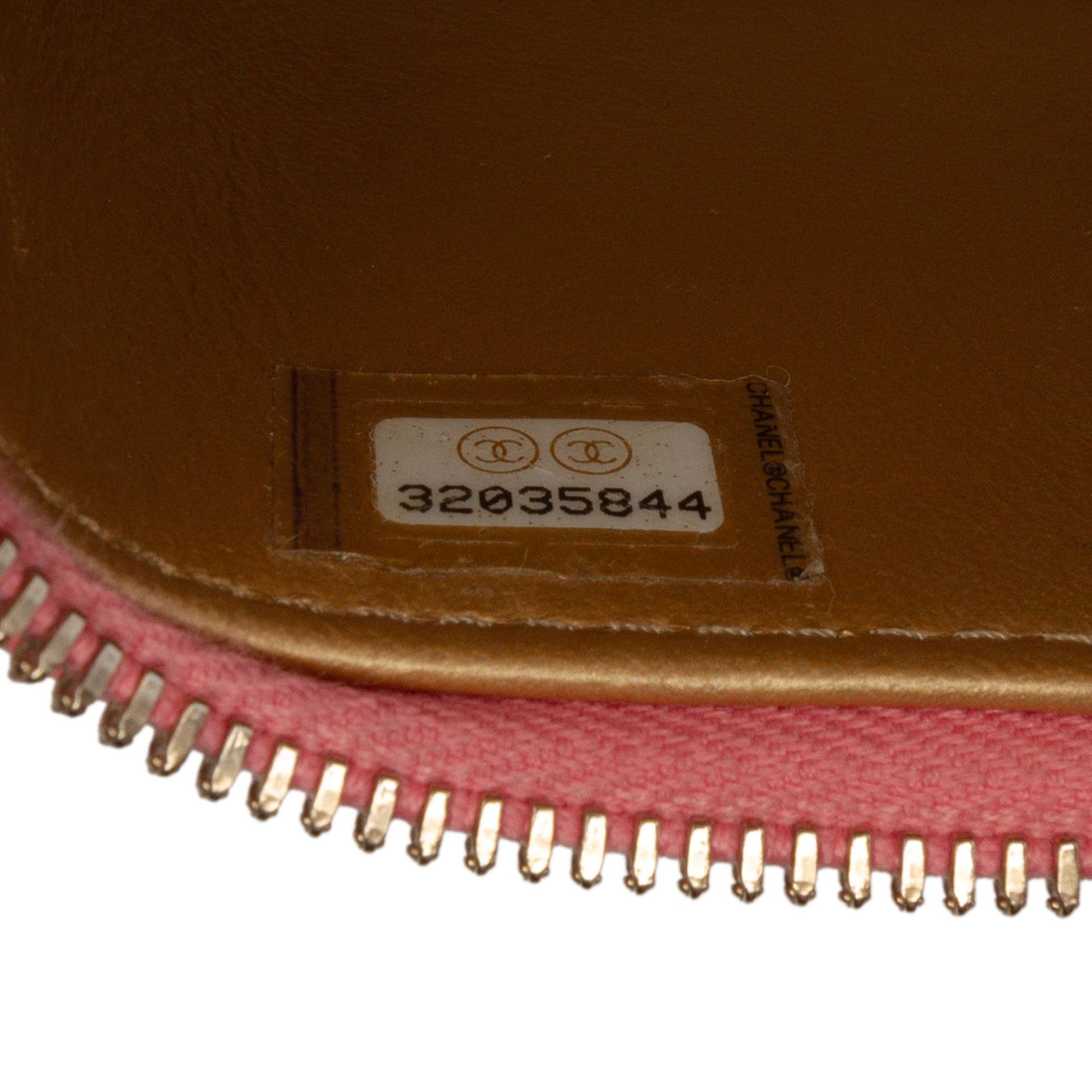 Chanel Mini Quilted Lambskin Pearl Crush Vanity Case With Chain