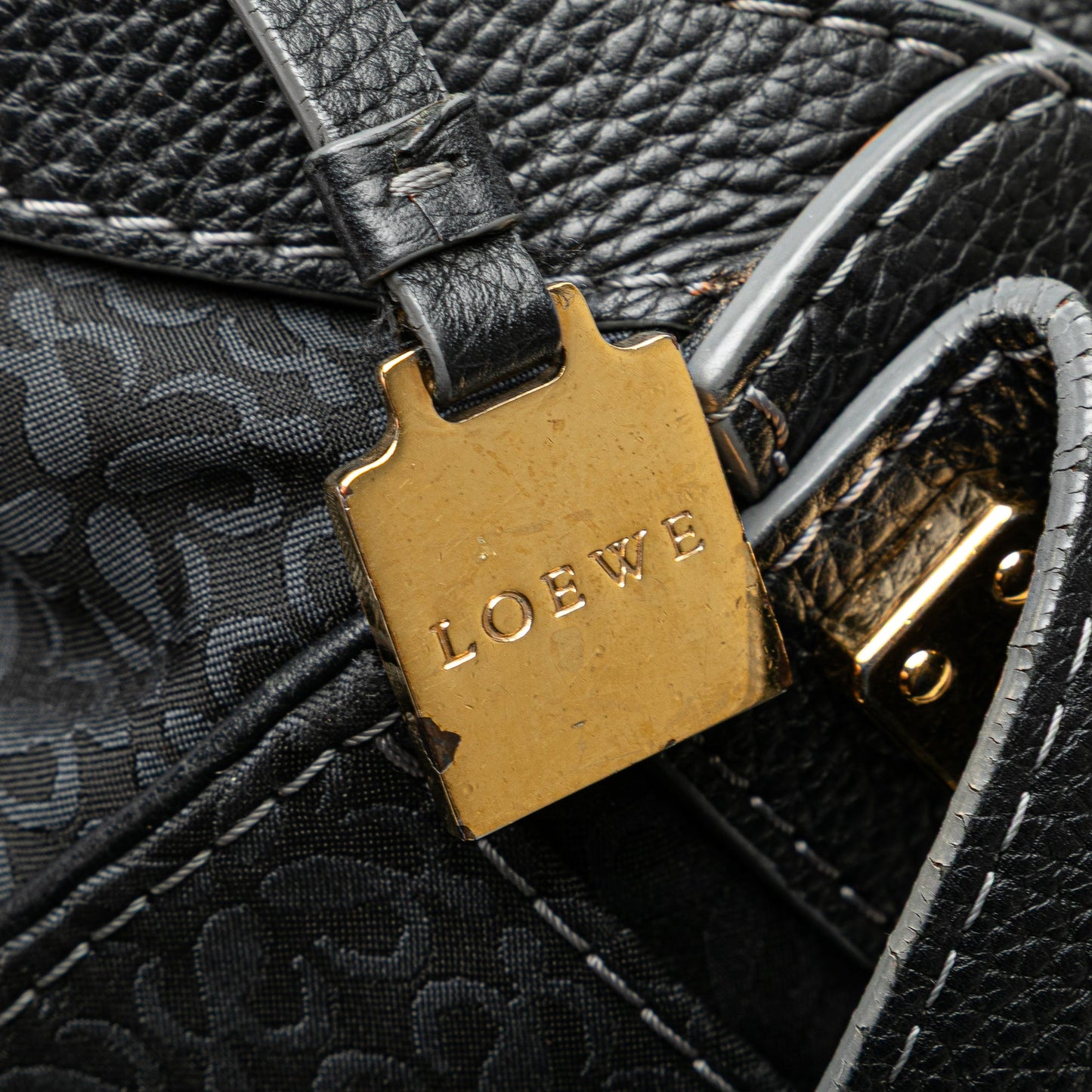 LOEWE Anagram Canvas Tote