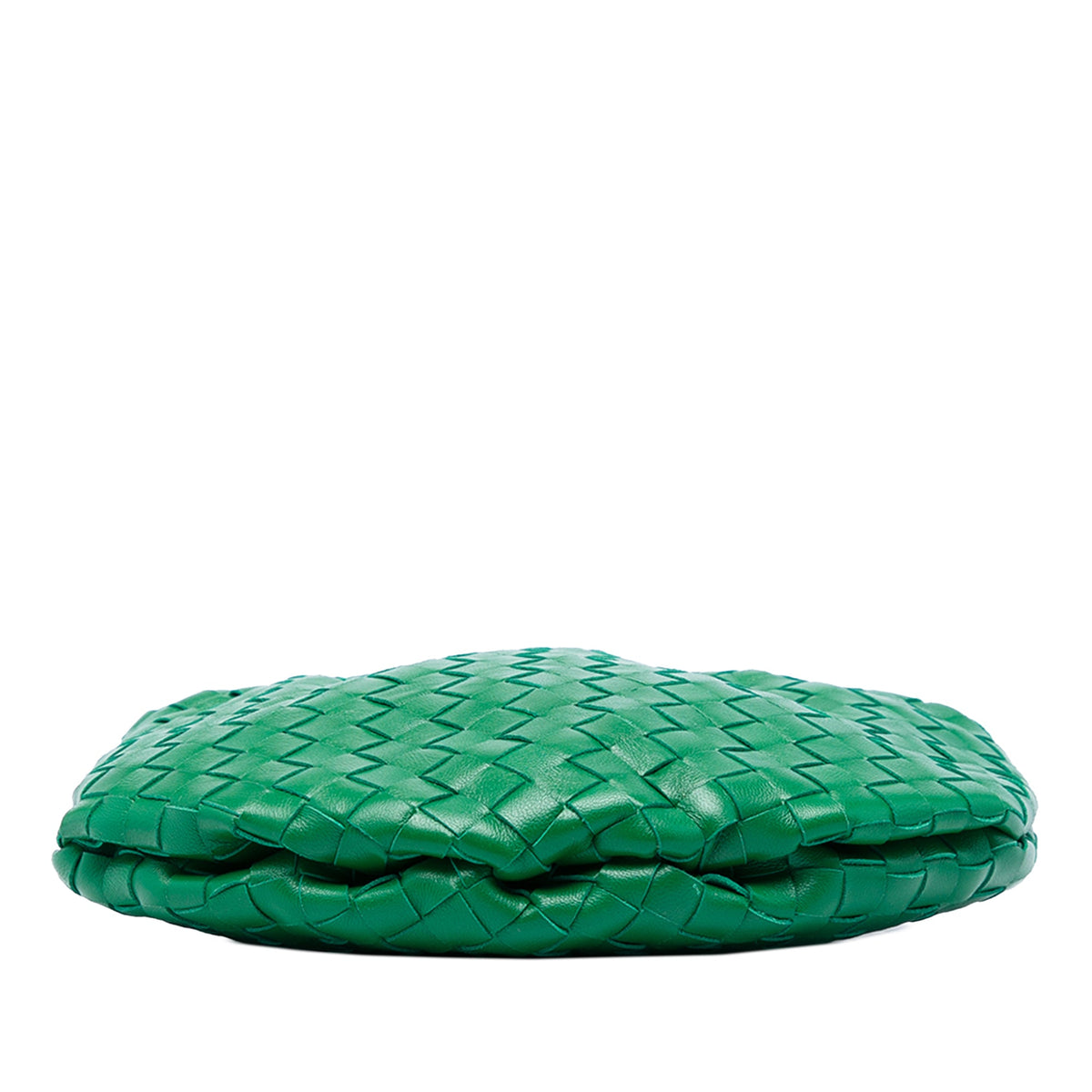 Bottega Veneta Mini Nappa Intrecciato Bulb Crossbody — Green