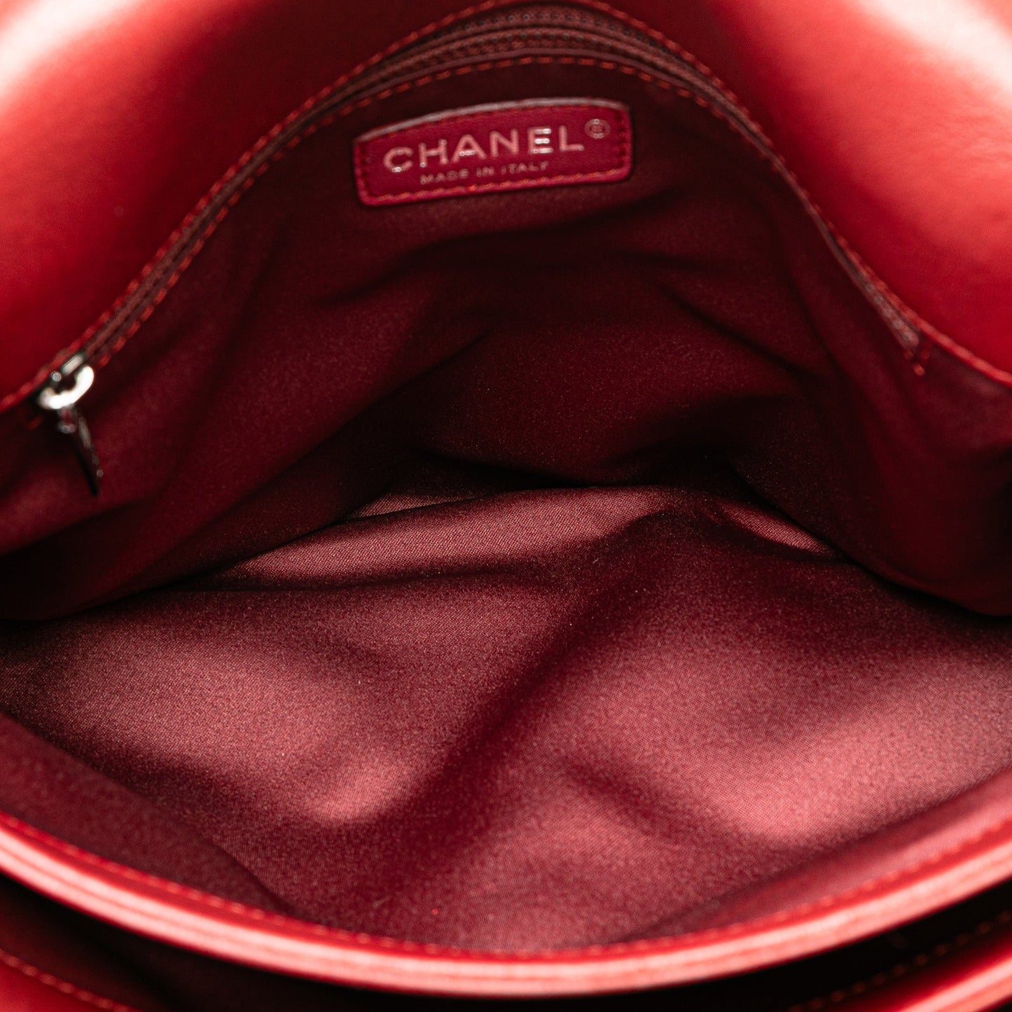 Chanel Maxi Lambskin 3 Accordion Flap