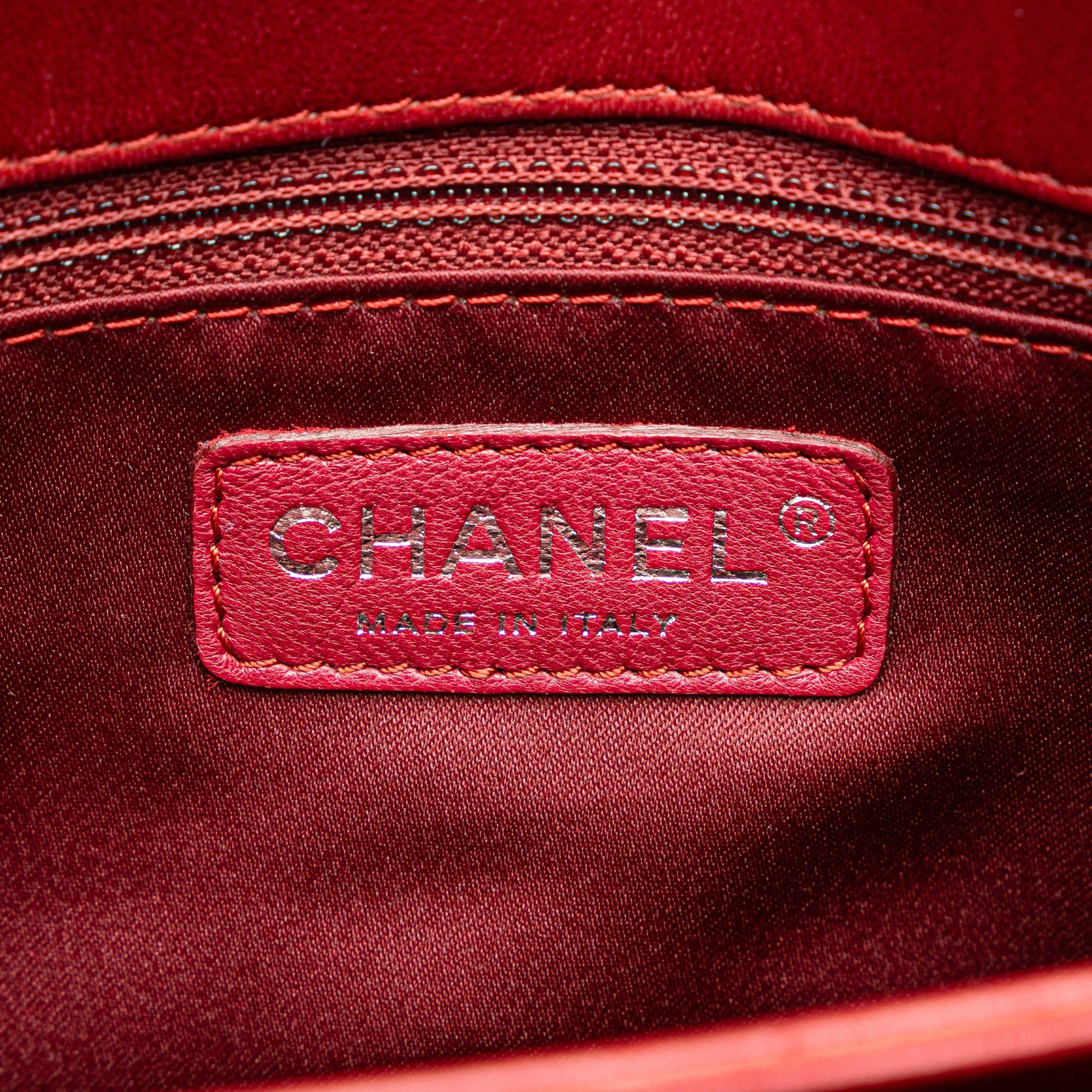 Chanel Maxi Lambskin 3 Accordion Flap