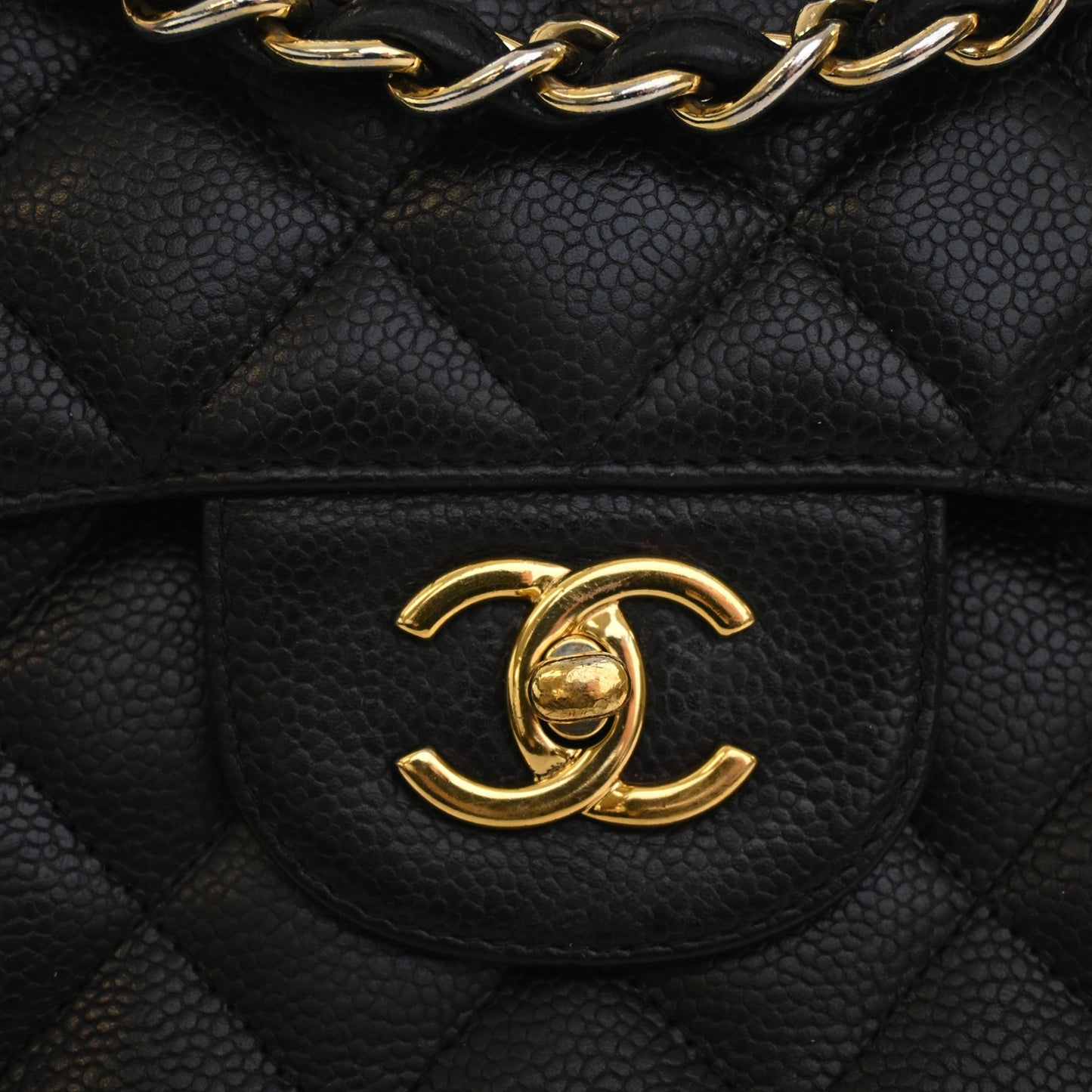 Chanel Jumbo Classic Caviar Double Flap