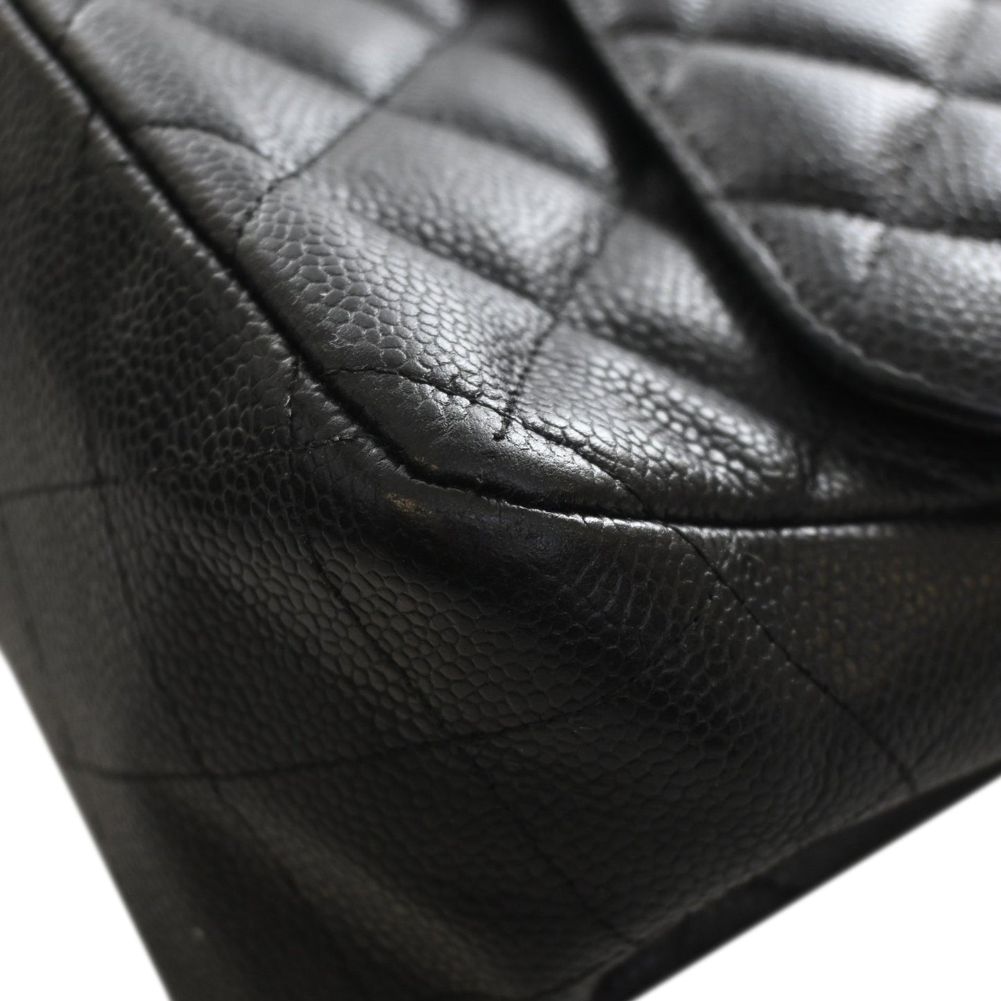 Chanel Jumbo Classic Caviar Double Flap