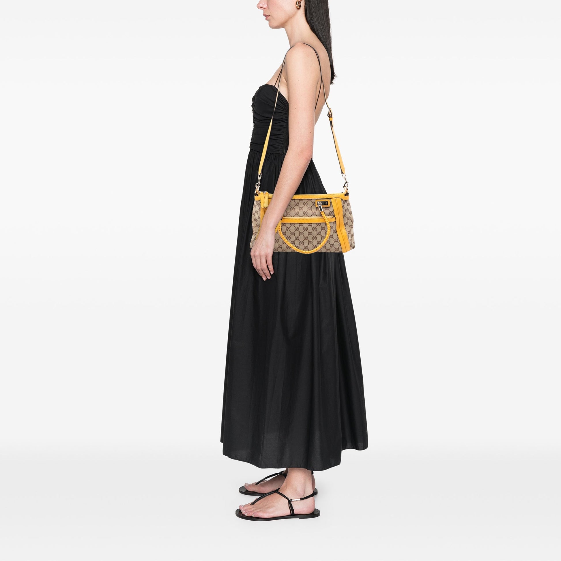 GG Canvas Bella Satchel