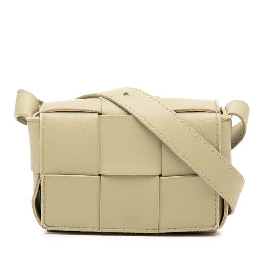 Bottega Veneta Candy Nappa Intrecciato Cassette Crossbody
