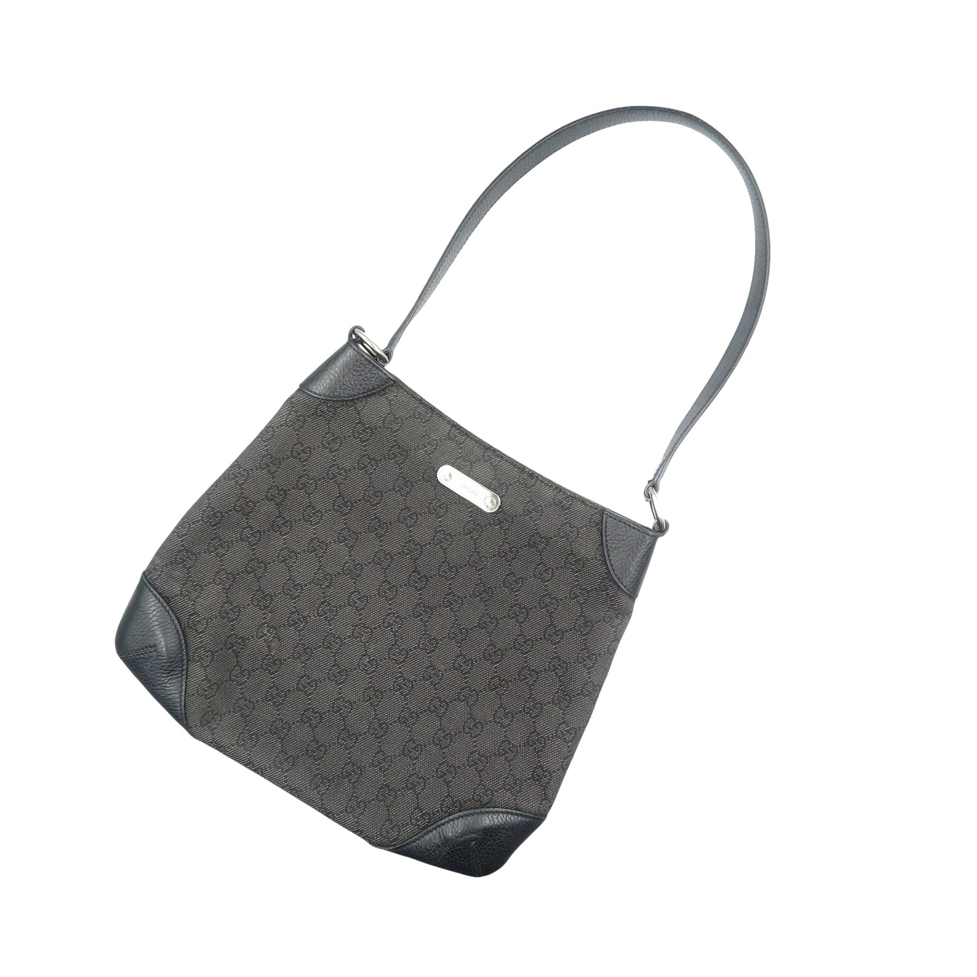 GG Denim Shoulder Bag