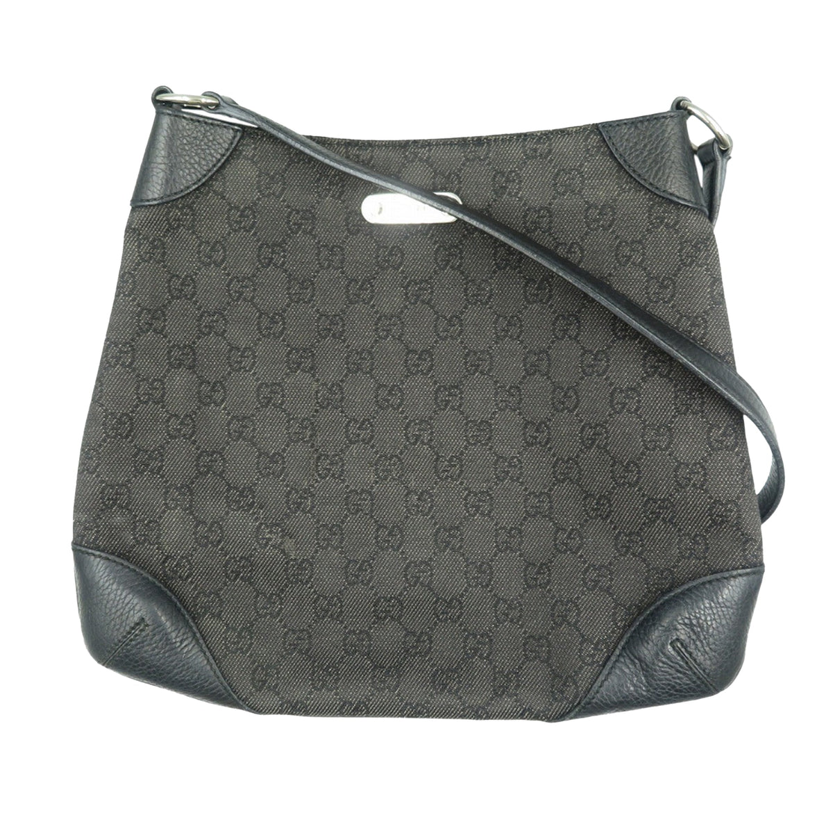 Gucci GG Denim Shoulder Bag