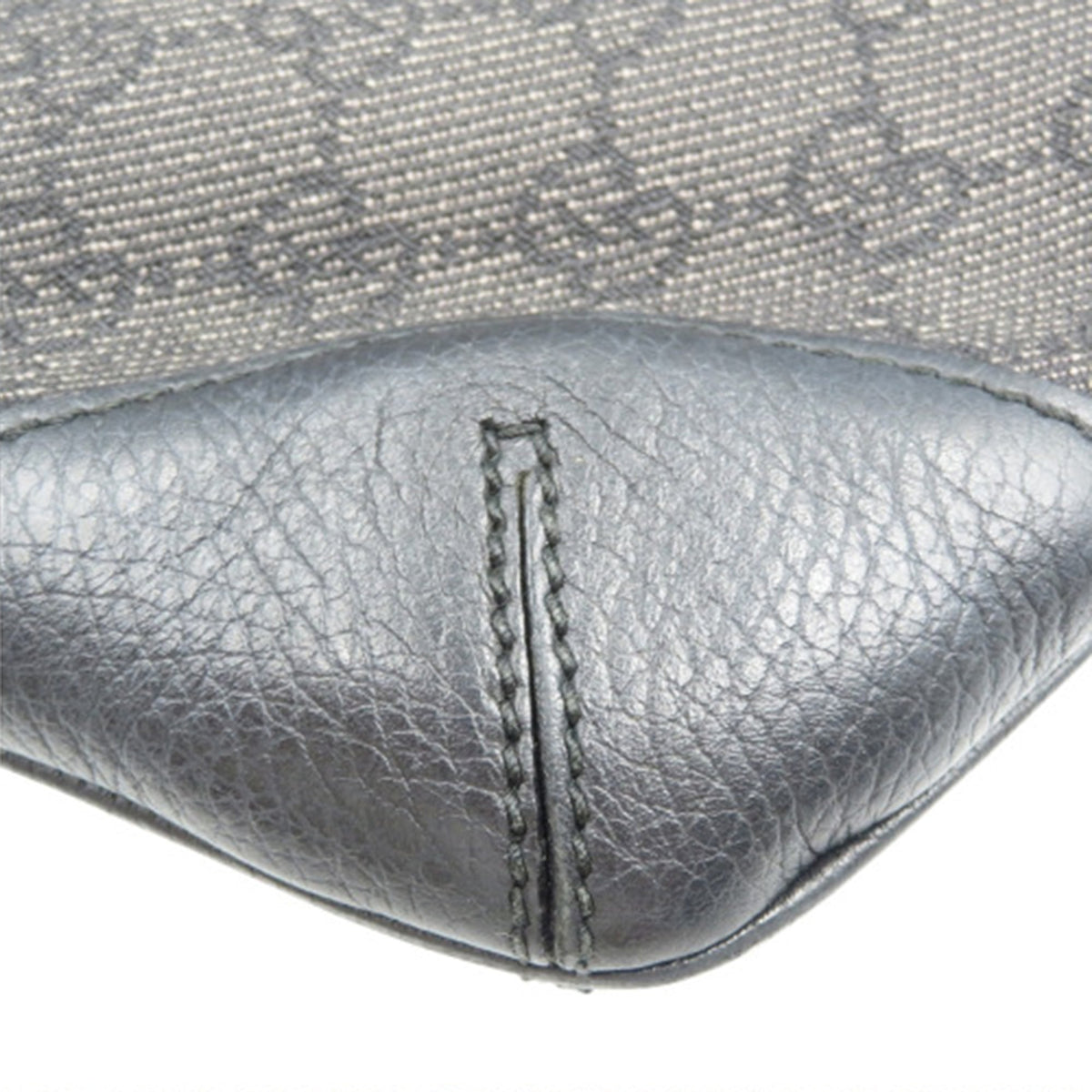 Gucci GG Denim Shoulder Bag