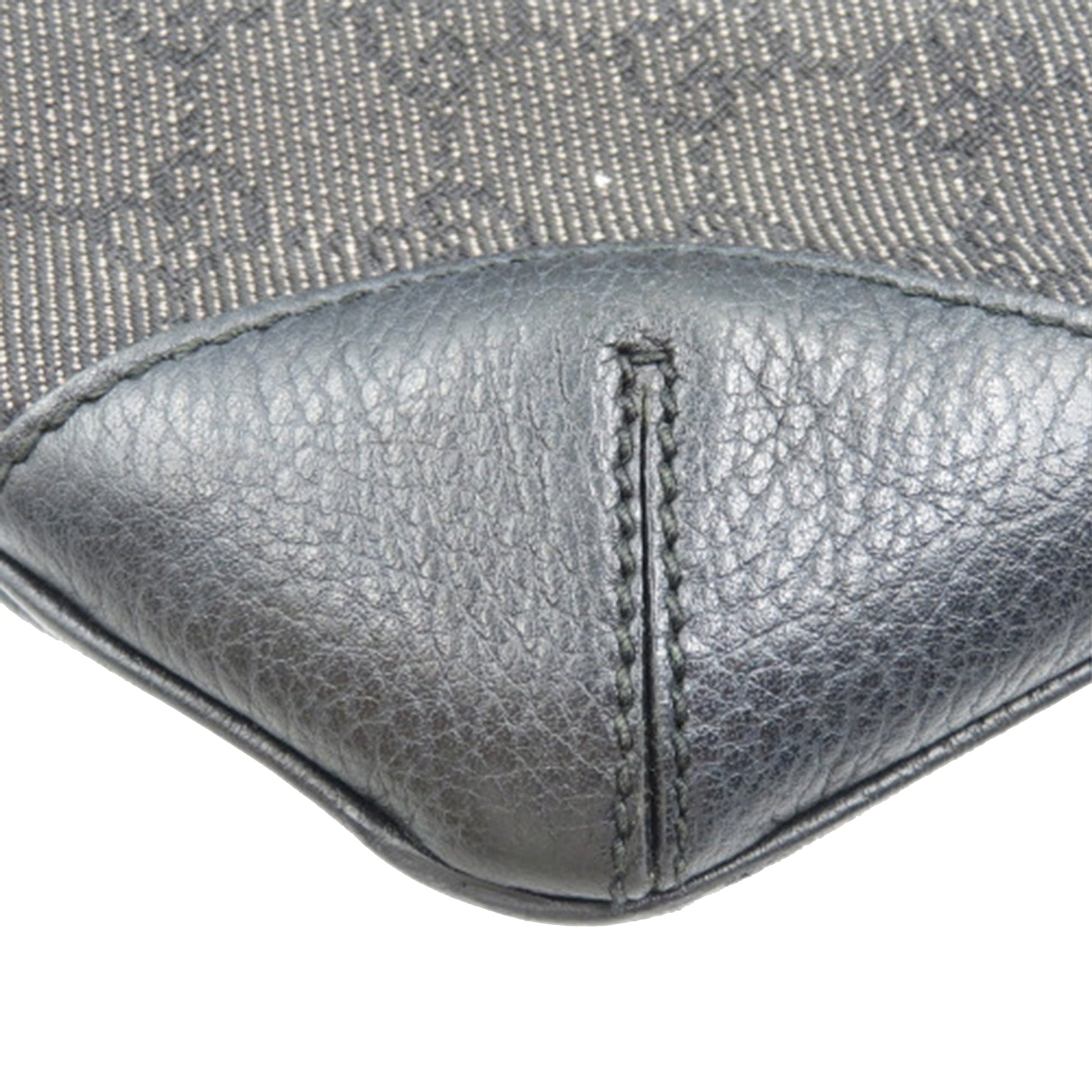 GG Denim Shoulder Bag