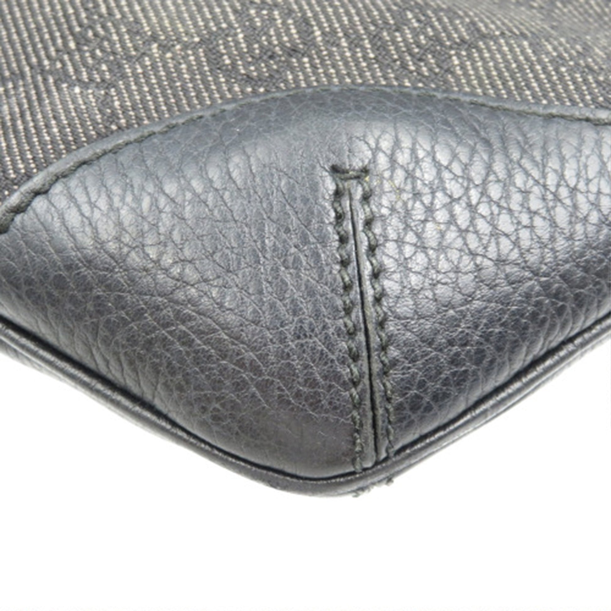 GG Denim Shoulder Bag
