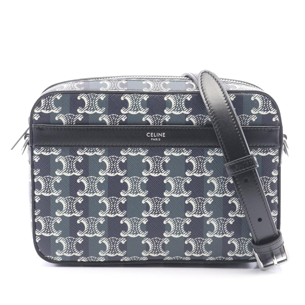 Celine Small Triomphe Coated Canvas Camera Bag