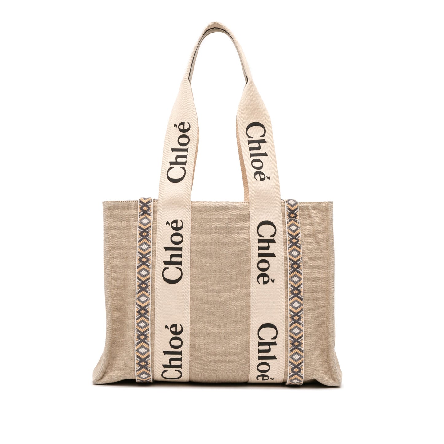 ChloÃ© Medium Canvas Woody Tote