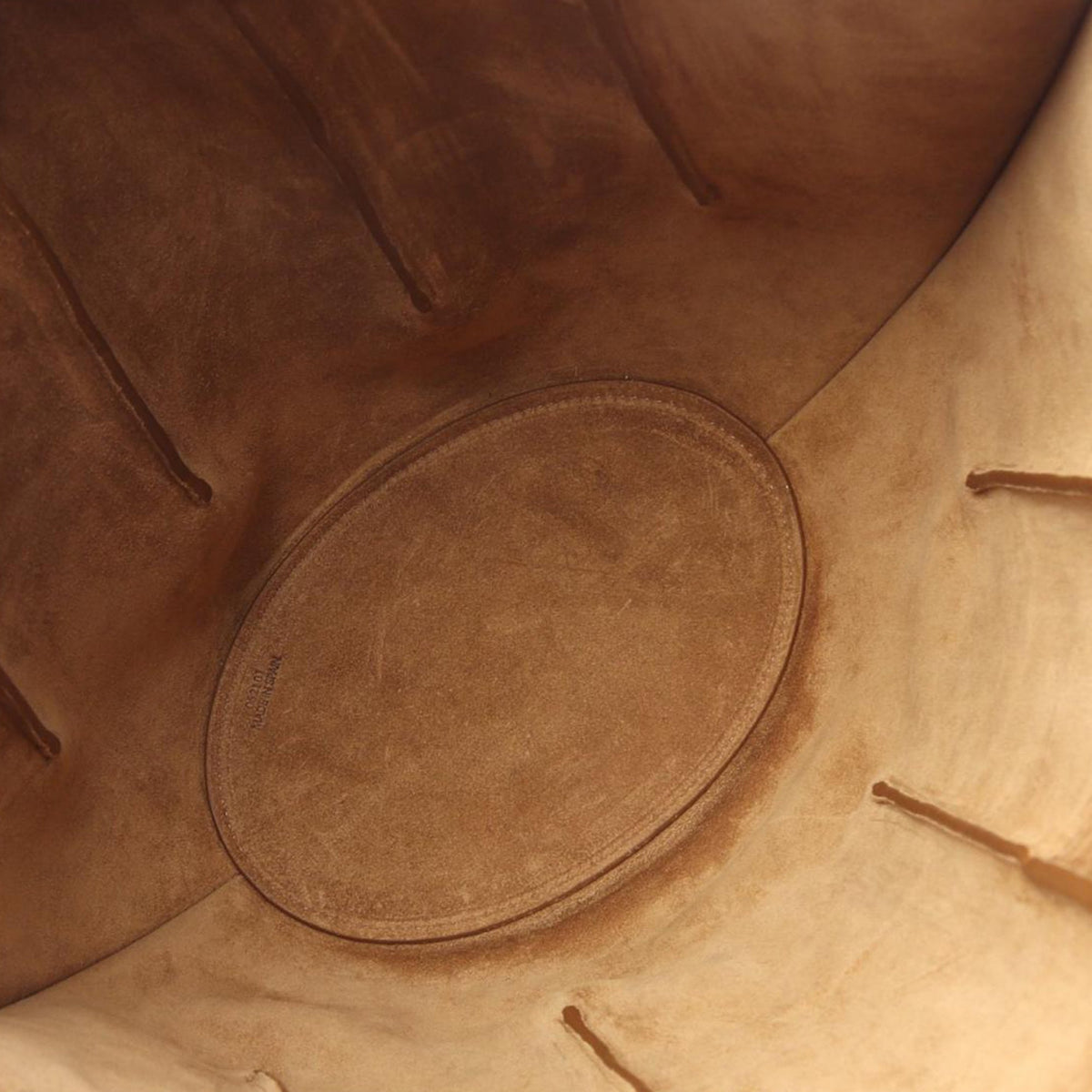 LOEWE Small Leather Shell Tote