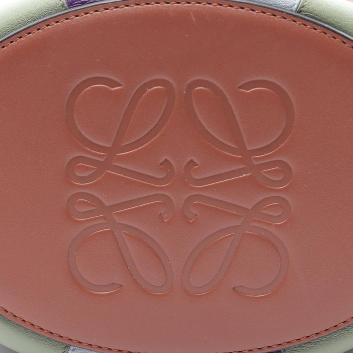 LOEWE Small Leather Shell Tote