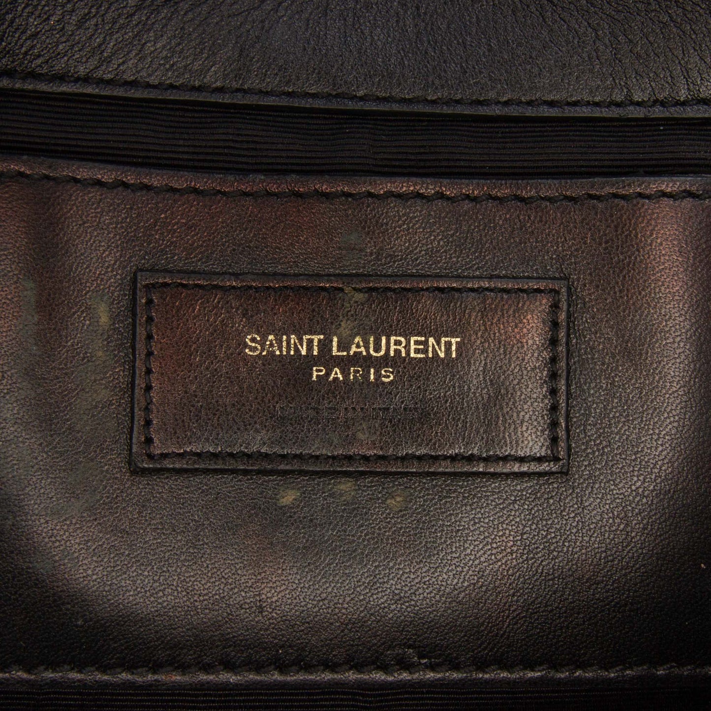 Saint Laurent Medium Smooth Calfskin Braided Monogram Kate Crossbody