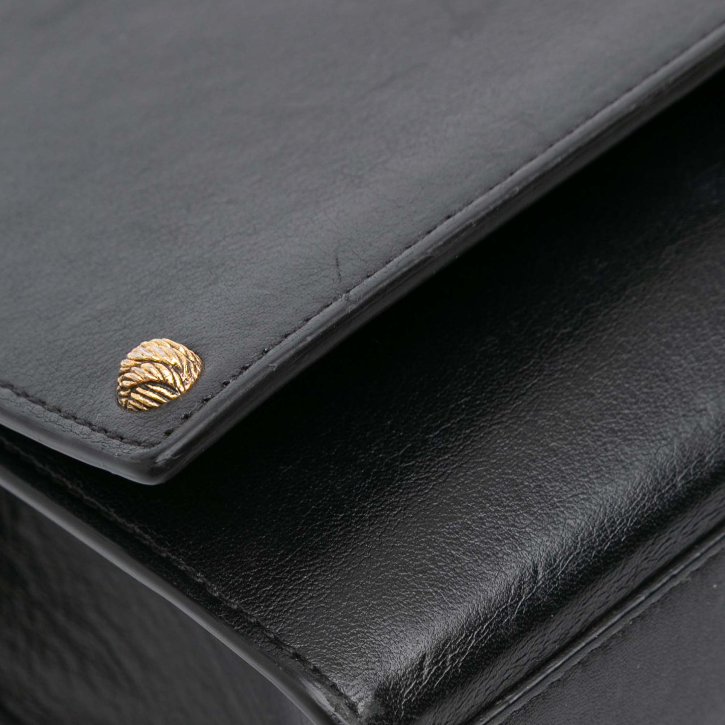 Saint Laurent Medium Smooth Calfskin Braided Monogram Kate Crossbody