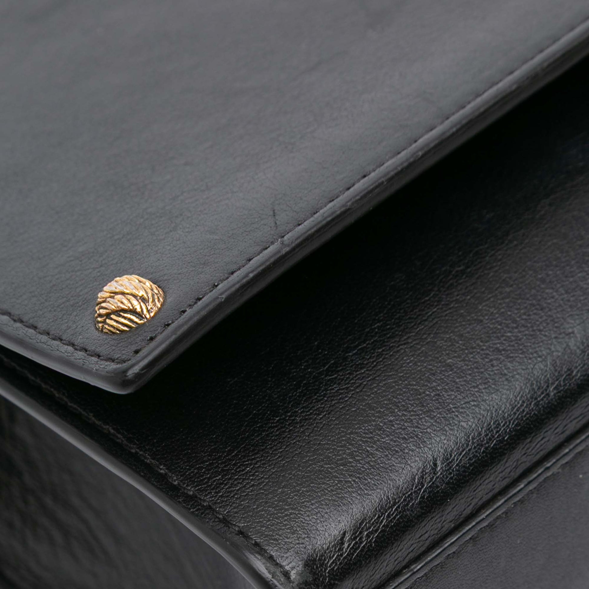 Saint Laurent Medium Smooth Calfskin Braided Monogram Kate Crossbody