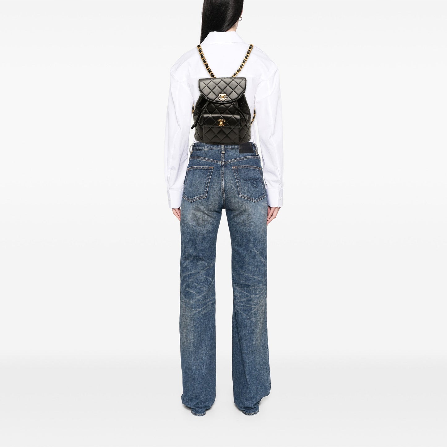 Chanel Medium Quilted Lambskin Duma Backpack