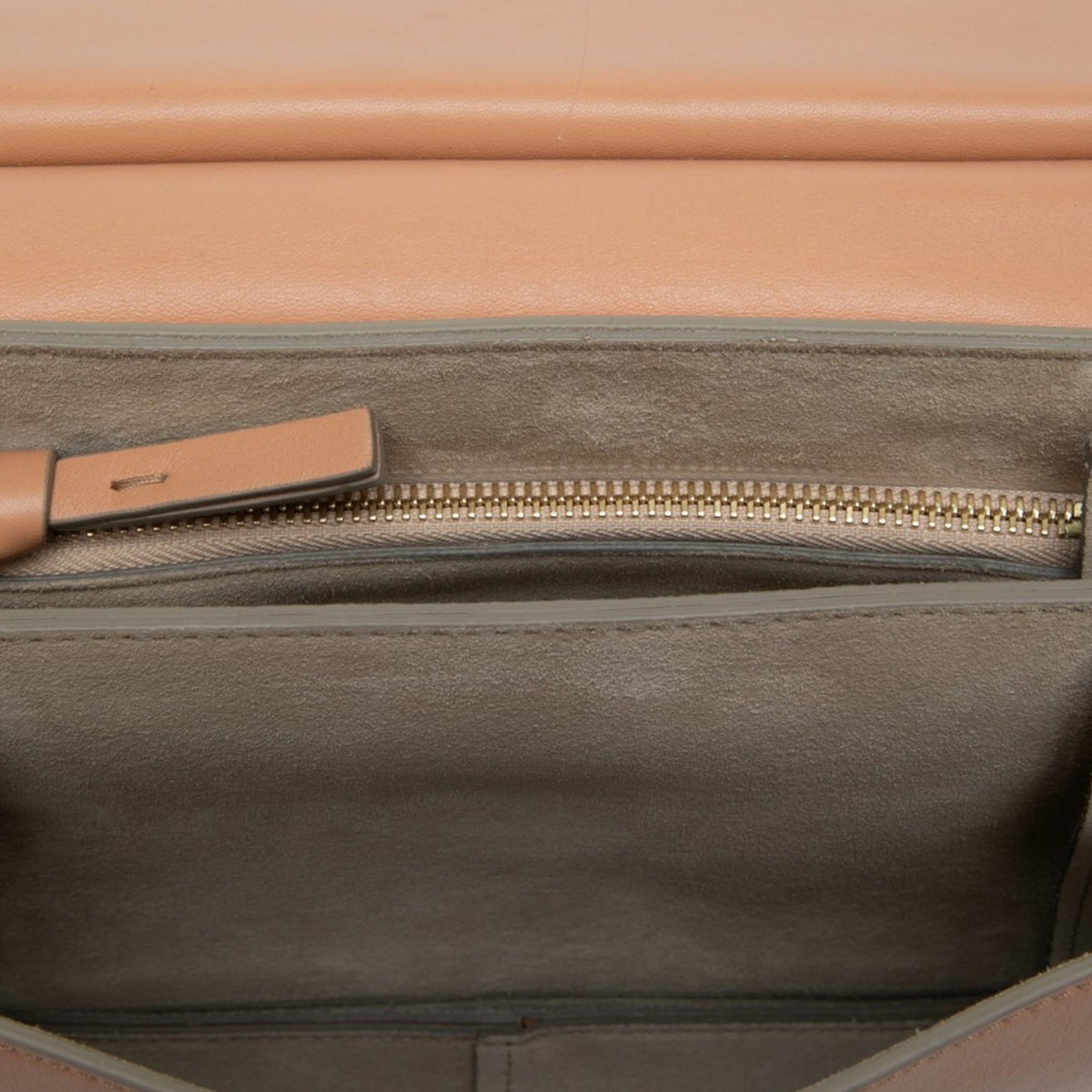 Chloé Medium Calfskin and Suede Faye Crossbody — Brown