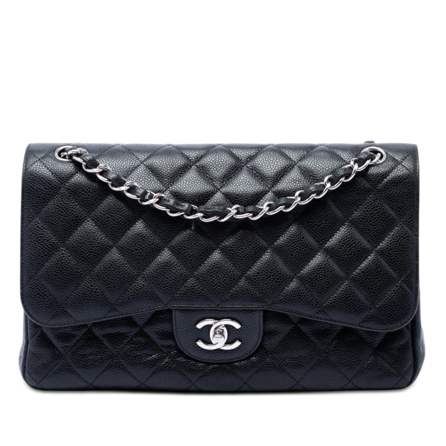 Chanel Jumbo Classic Caviar Double Flap