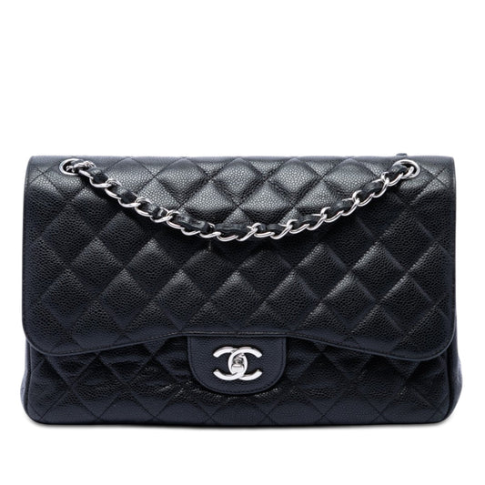 Chanel Jumbo Classic Caviar Double Flap