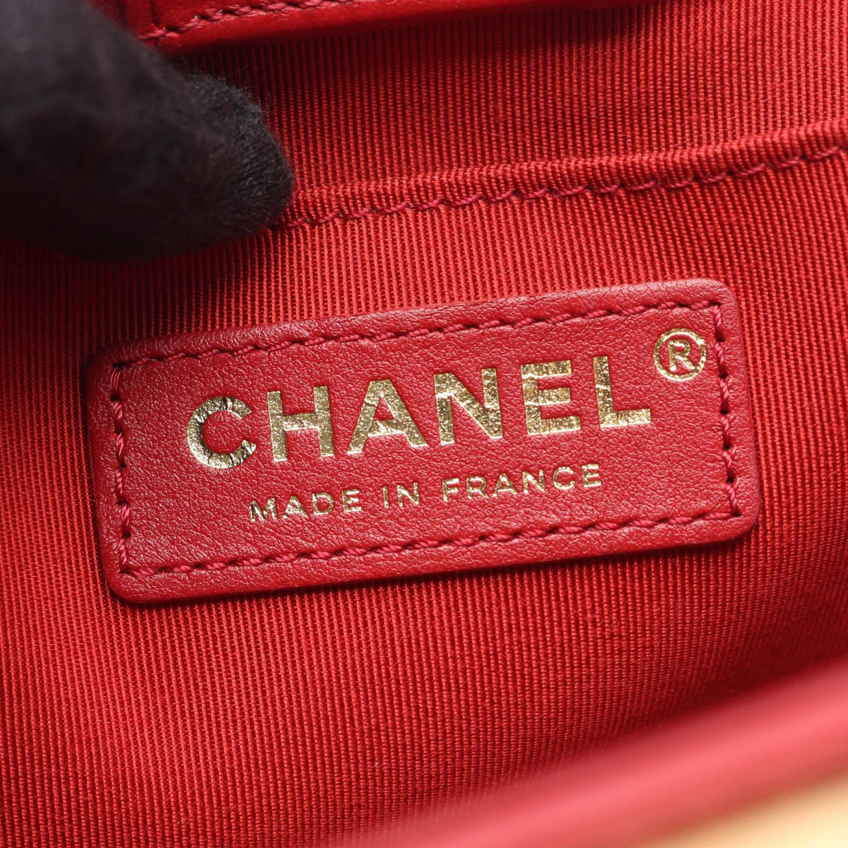 Chanel Calfskin Boy Bucket Bag