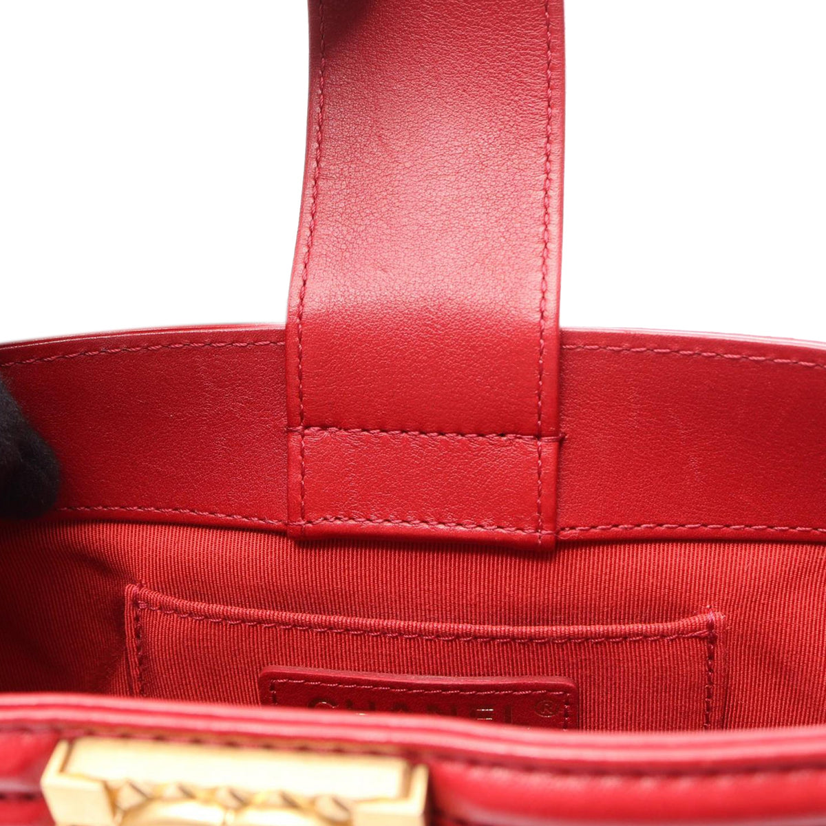 Chanel Calfskin Boy Bucket Bag