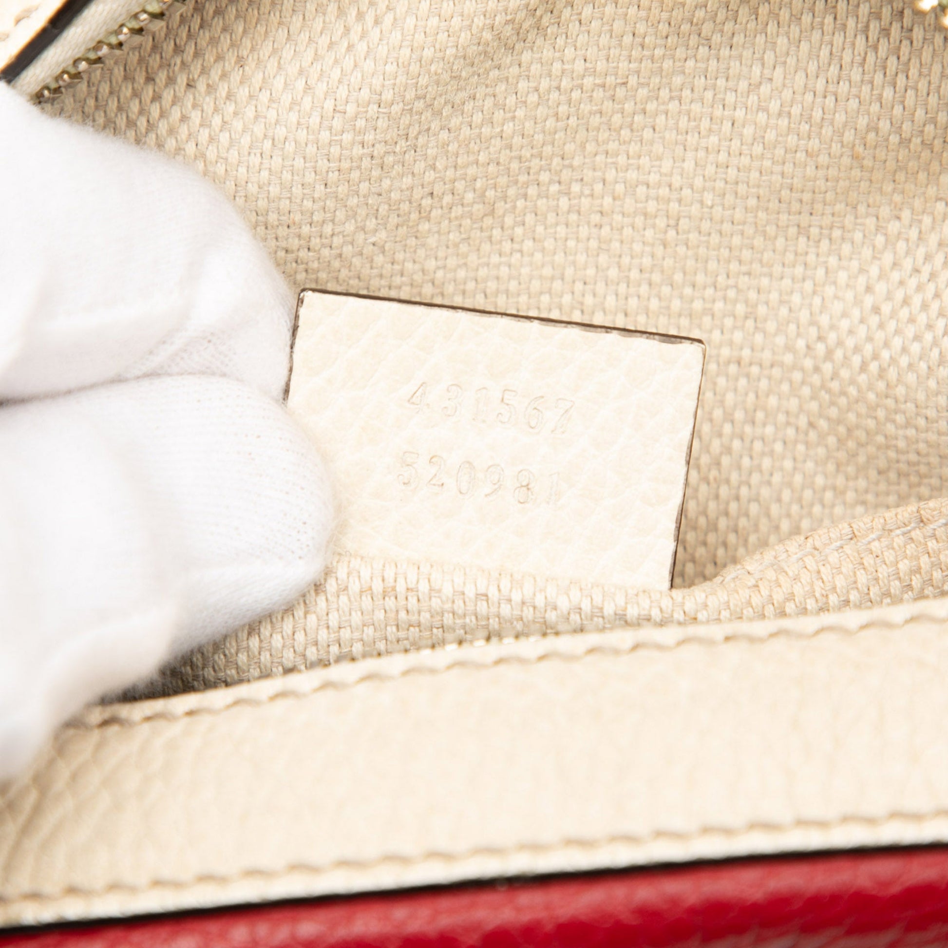 Gucci Small Tricolor Leather Soho Disco Crossbody