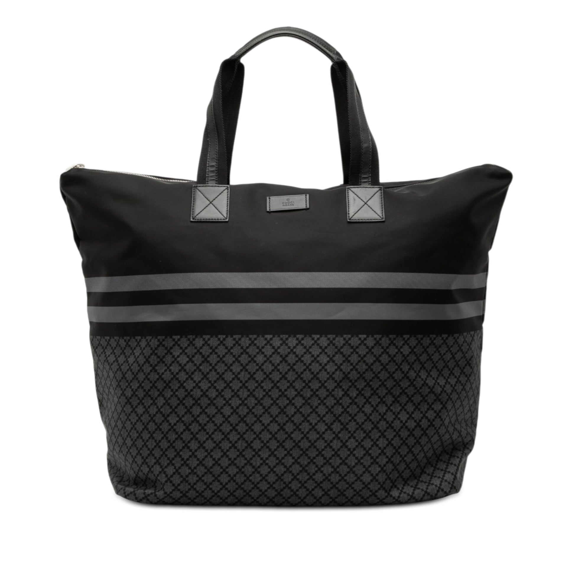 Diamante Nylon Web Tote