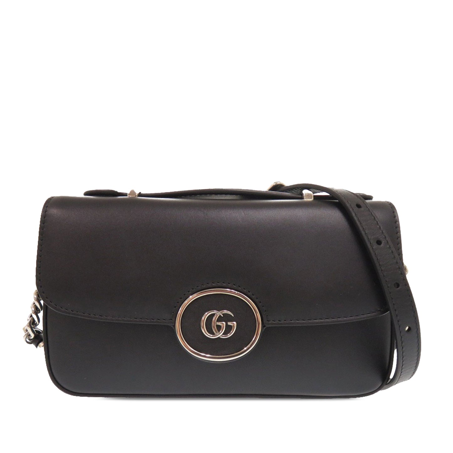 Gucci Mini Leather Petite GG Satchel