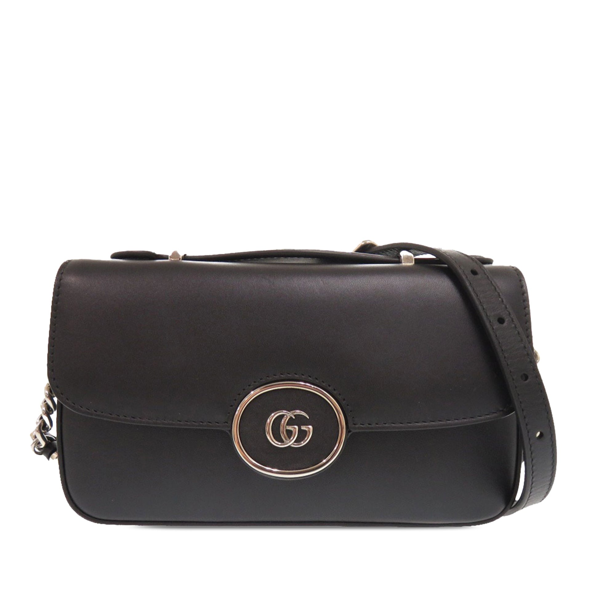 Gucci Mini Leather Petite GG Satchel