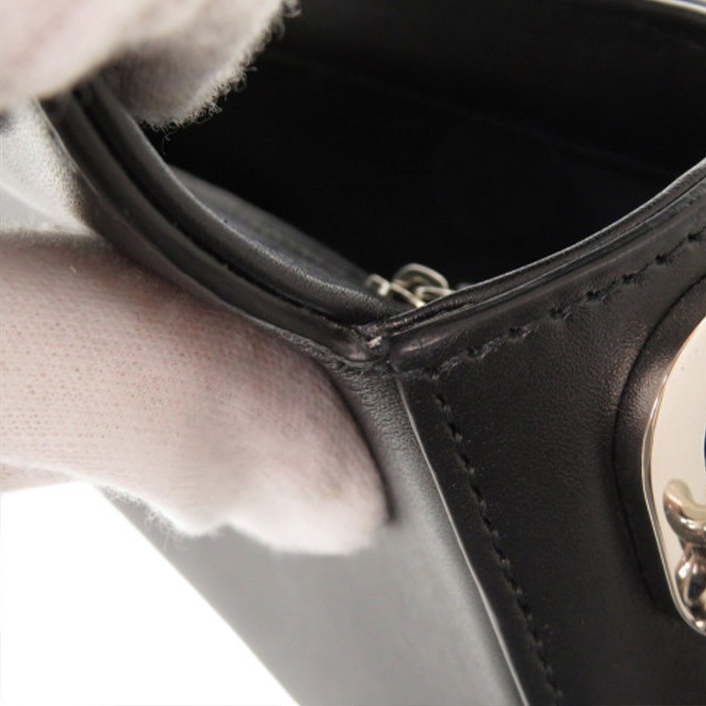 Gucci Mini Leather Petite GG Satchel