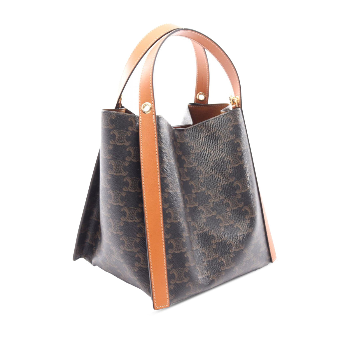 Celine Small Triomphe Cube Satchel