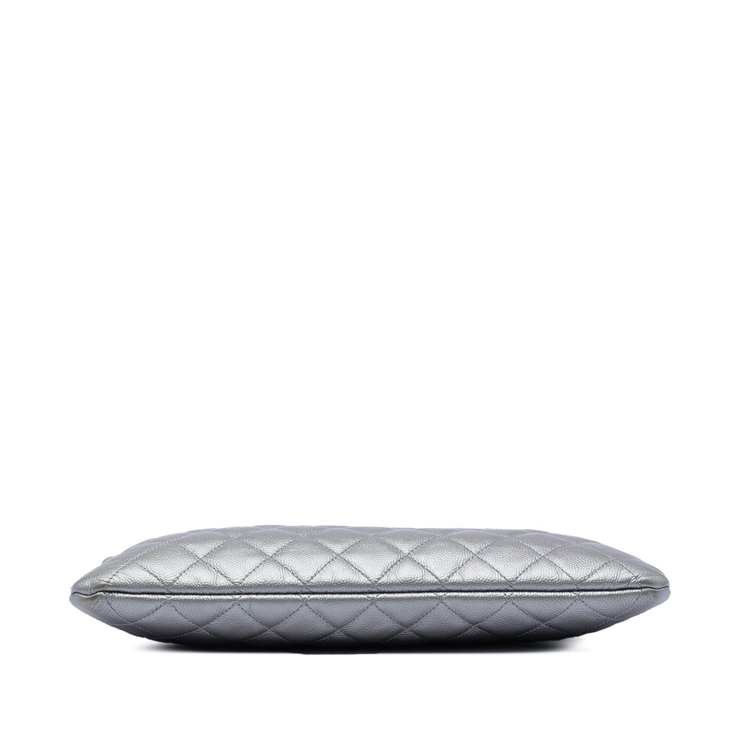 Chanel Medium Quilted Caviar Boy O Case Clutch