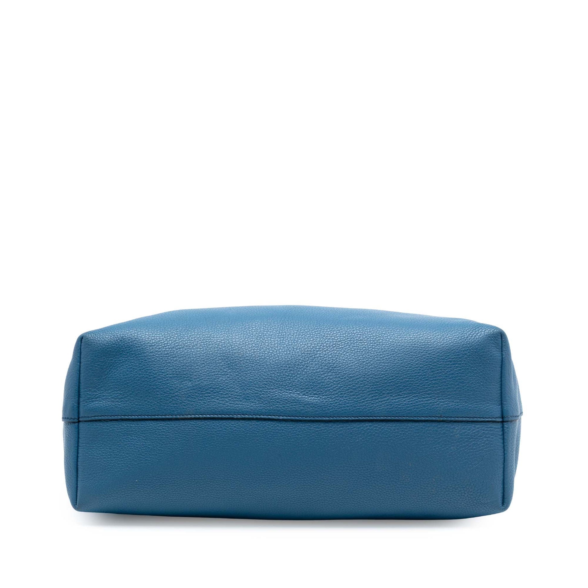 Prada Vitello Daino Open Convertible Tote