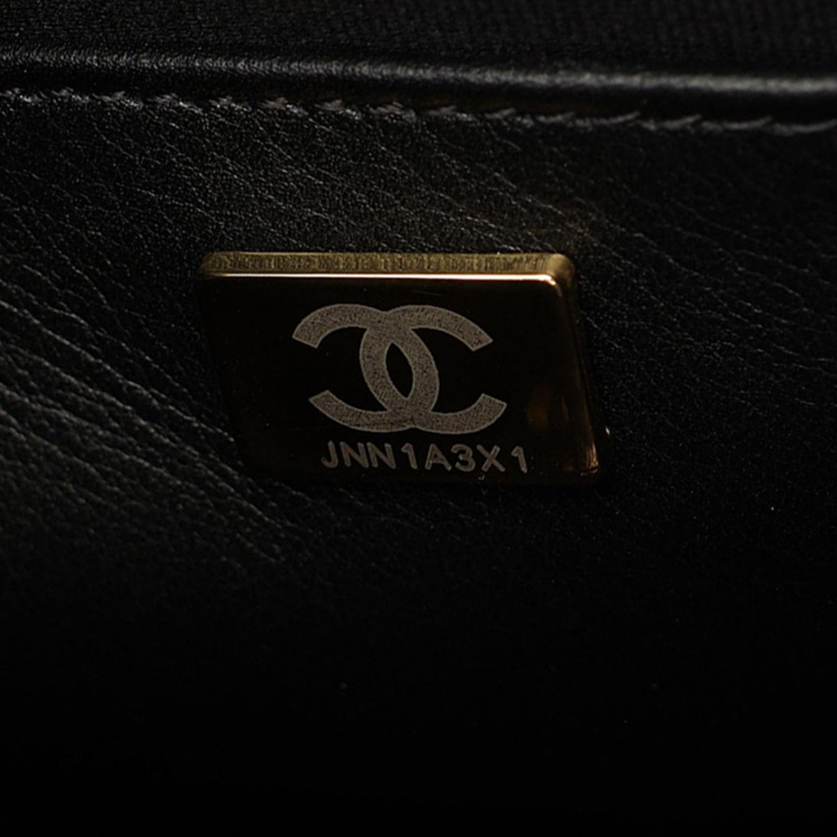 Chanel Small CC Quilted Lambskin Front Pocket Chain Hobo Bag — Black