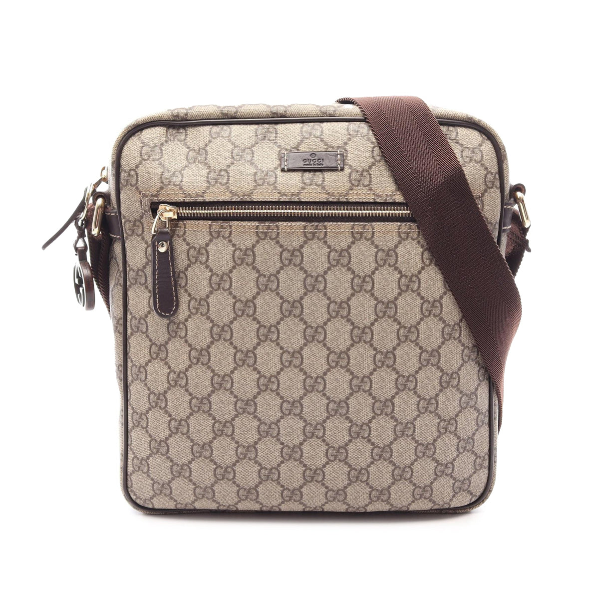 Gucci GG Supreme Crossbody — Beige